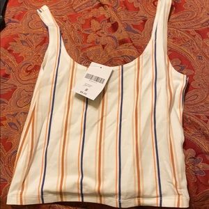 Cropped tank top